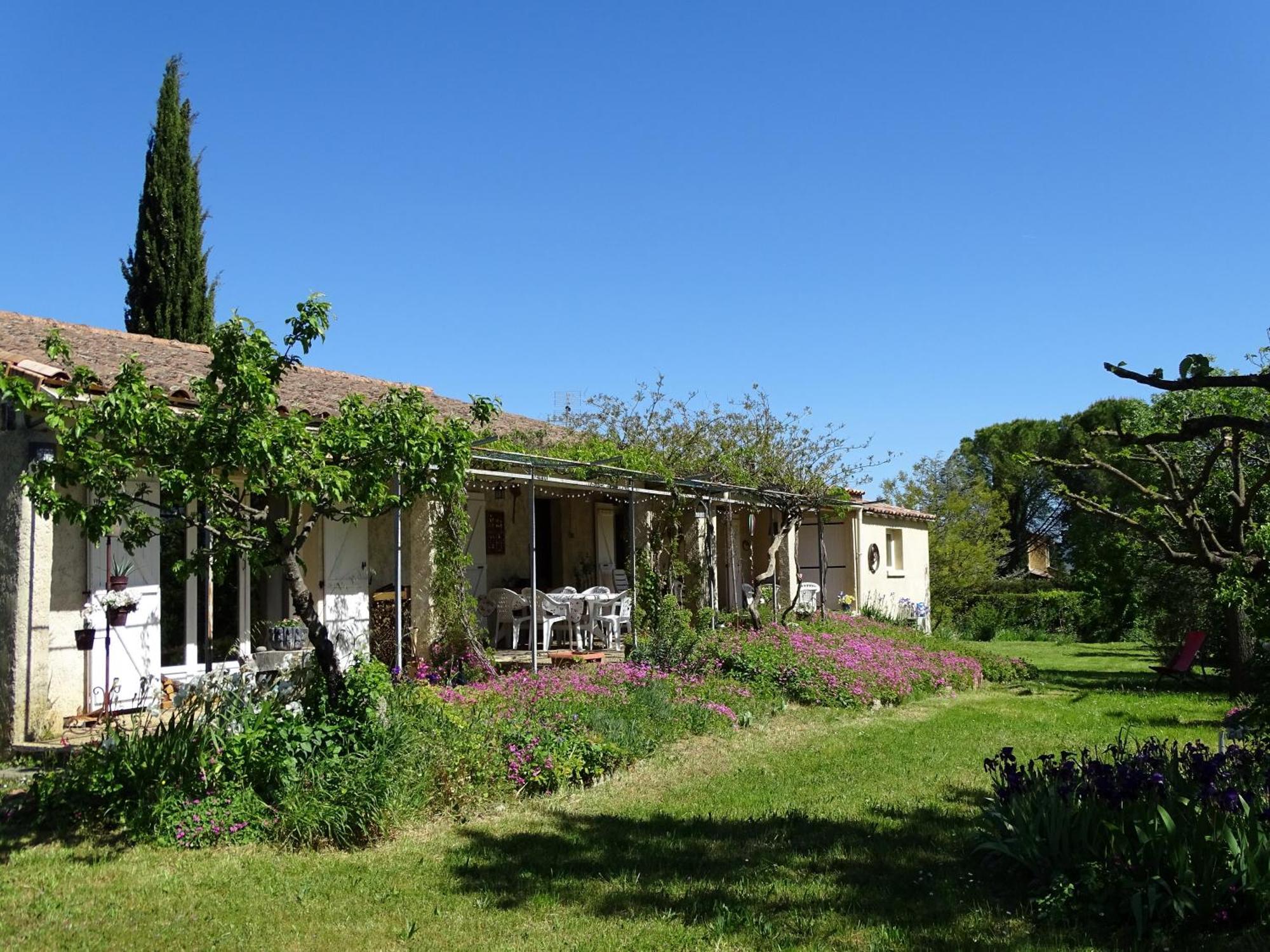Chambre D'Hotes Independante Avec Kitchenette Saint-Victor-de-Malcap Luaran gambar